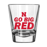 Nebraska 2oz Slogan Shot Glass - Logo Brands - Flyclothing LLC