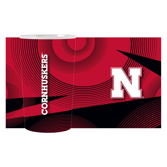 Nebraska Geometric Hardwall Cup 4 Pack - Logo Brands - Flyclothing LLC