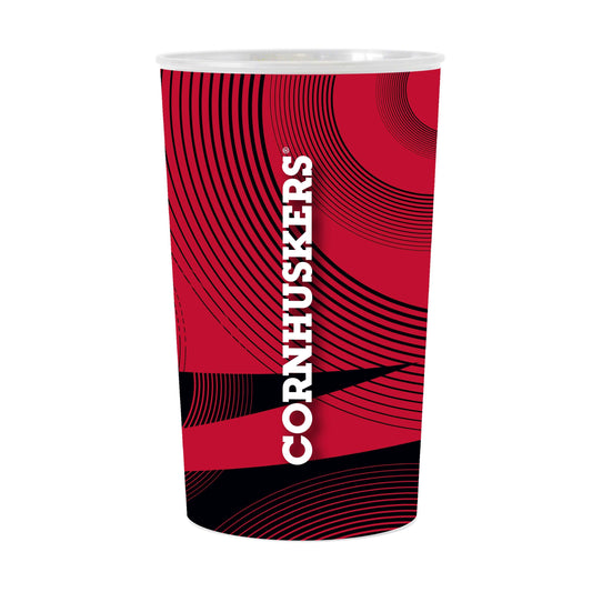 Nebraska Geometric Hardwall Cup 4 Pack - Logo Brands - Flyclothing LLC