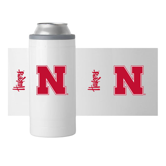 Nebraska Gameday 12 oz Slim Can Coolie - Logo Brands - Flyclothing LLC