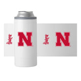 Nebraska Gameday 12 oz Slim Can Coolie - Logo Brands - Flyclothing LLC