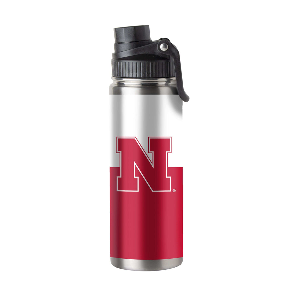 Nebraska Colorblock 21oz Twist Top Bottle - Logo Brands - Flyclothing LLC