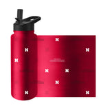 Nebraska 34oz Step And Repeat Quencher Bottle