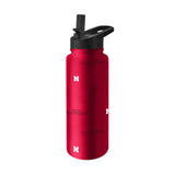 Nebraska 34oz Step And Repeat Quencher Bottle