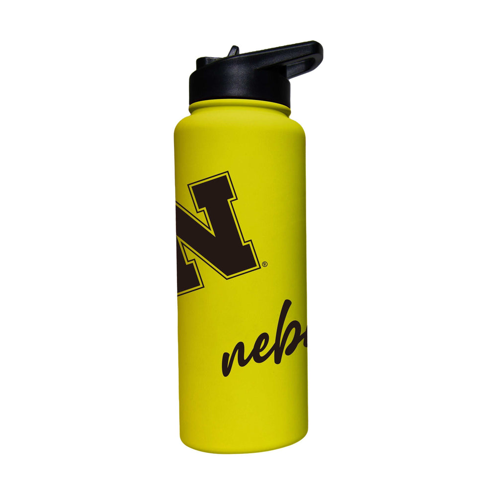 Nebraska 34oz Cru Bold Soft Touch Quencher - Logo Brands - Flyclothing LLC