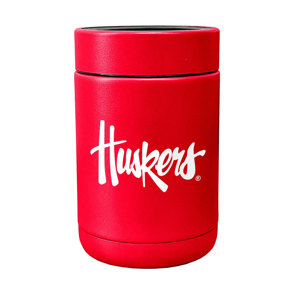 Nebraska Flipside Powder Coat Coolie - Logo Brands - Flyclothing LLC
