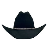 Rockmont Clothing Black Cattleman Western Cowboy Hat with Horse Hair Band - Rockmount Clothing