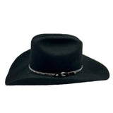 Rockmont Clothing Black Cattleman Western Cowboy Hat with Horse Hair Band - Rockmount Clothing