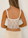 Frill Bow Lace Cami - Trendsi - Flyclothing LLC