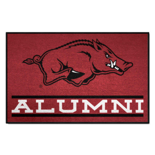 Arkansas Razorbacks Starter Mat Accent Rug - 19in. x 30in. - Arkansas