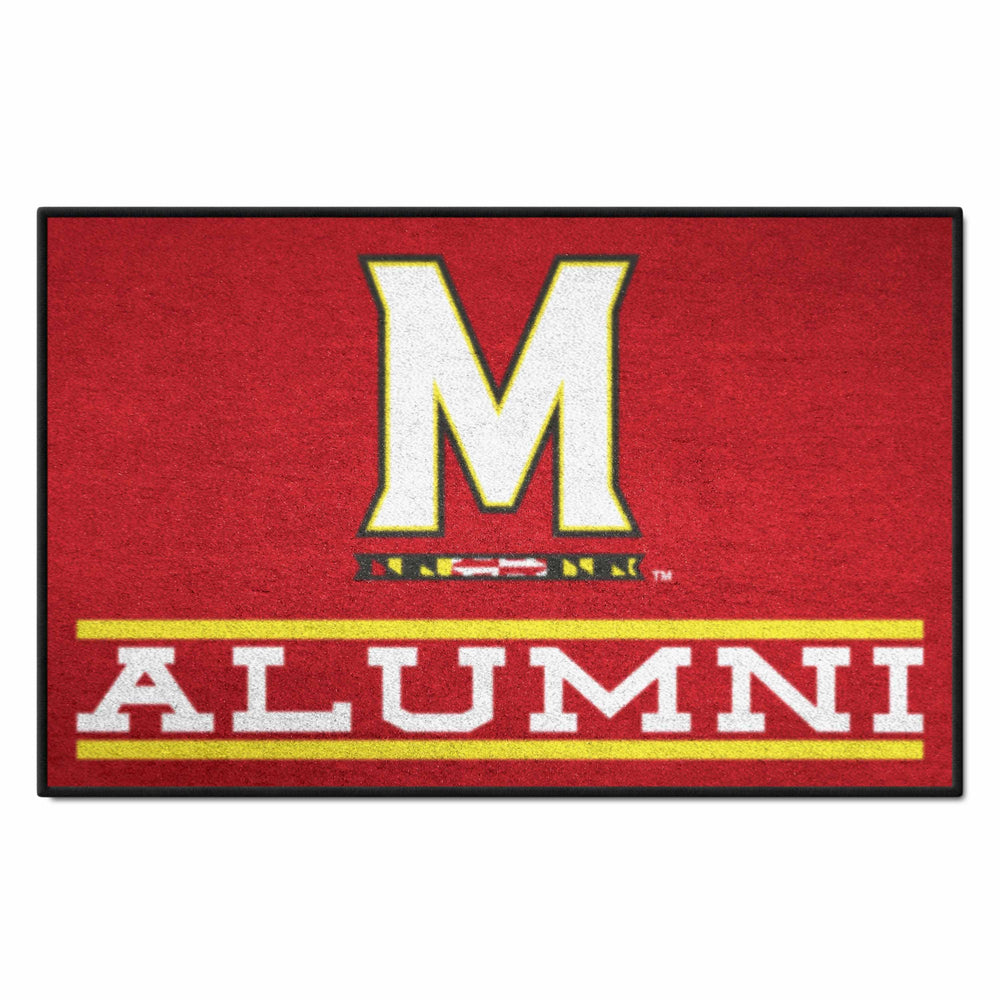 Maryland Terrapins Starter Mat Accent Rug - 19in. x 30in. Alumni Starter Mat - Maryland