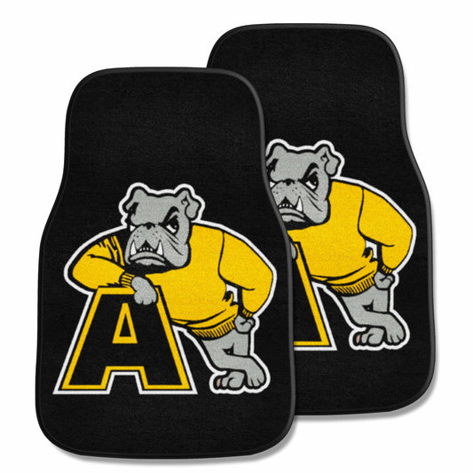 Adrian College Bulldogs Front Carpet Car Mat Set - 2 Pieces - Adrian College