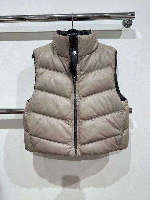 Ellen OS Leather Vest - Reversible - mauritiusleather - Flyclothing LLC