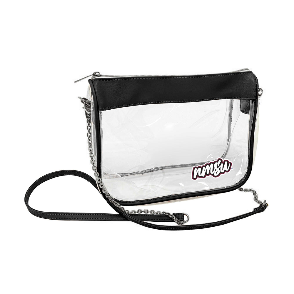 New Mexico State Black Hype Clear Bag - Logo Brands - Flyclothing LLC