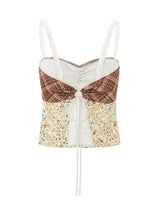 Lace Detail Floral Sweetheart Neck Cami - Trendsi - Flyclothing LLC