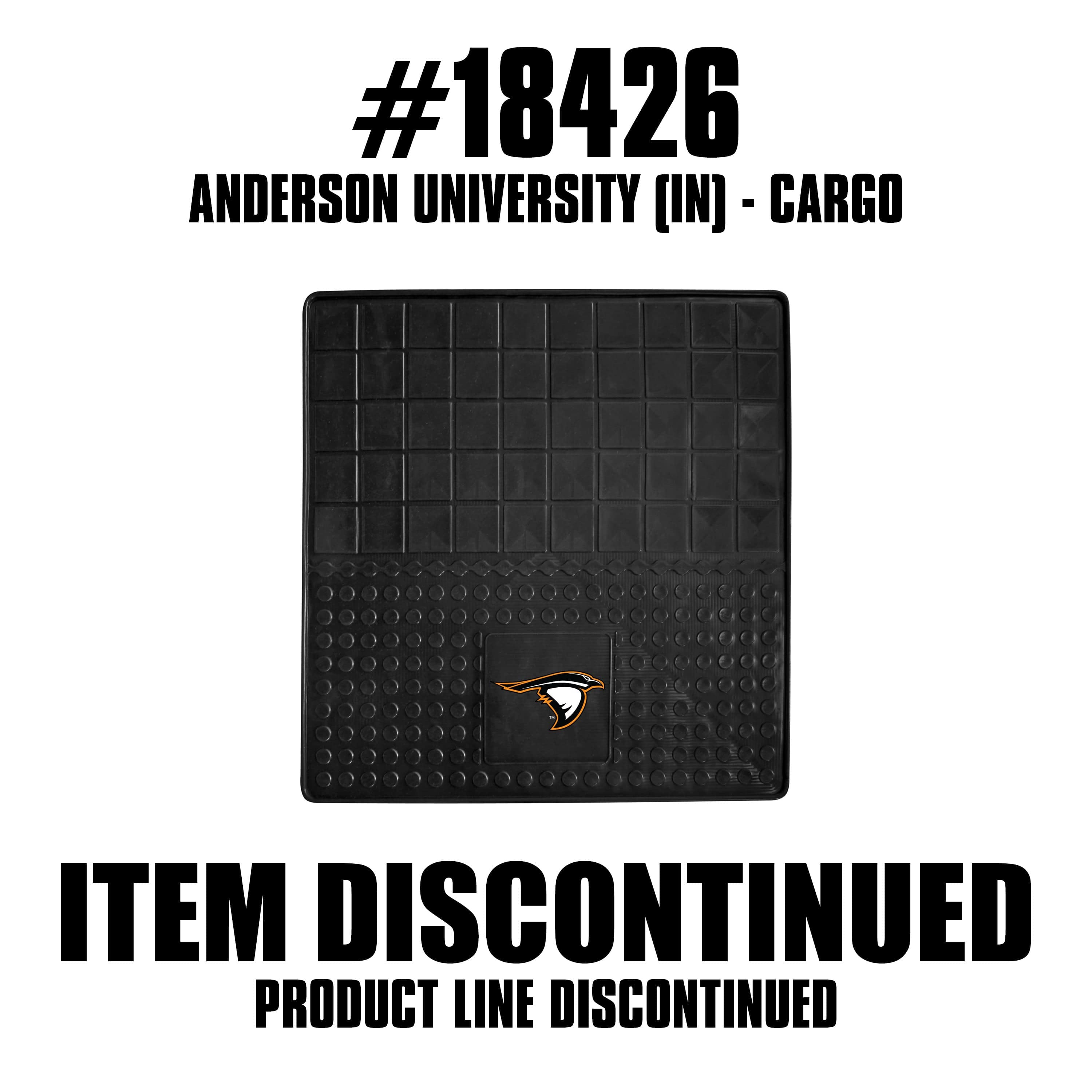 Anderson (IN) Ravens Heavy Duty Cargo Mat 31"x31" - Anderson (IN)