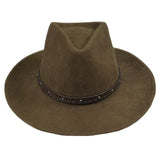 Crushable Brown Wool Felt Denver Sorrel Western Hat - Rockmount Ranch Wear - Flyclothing LLC