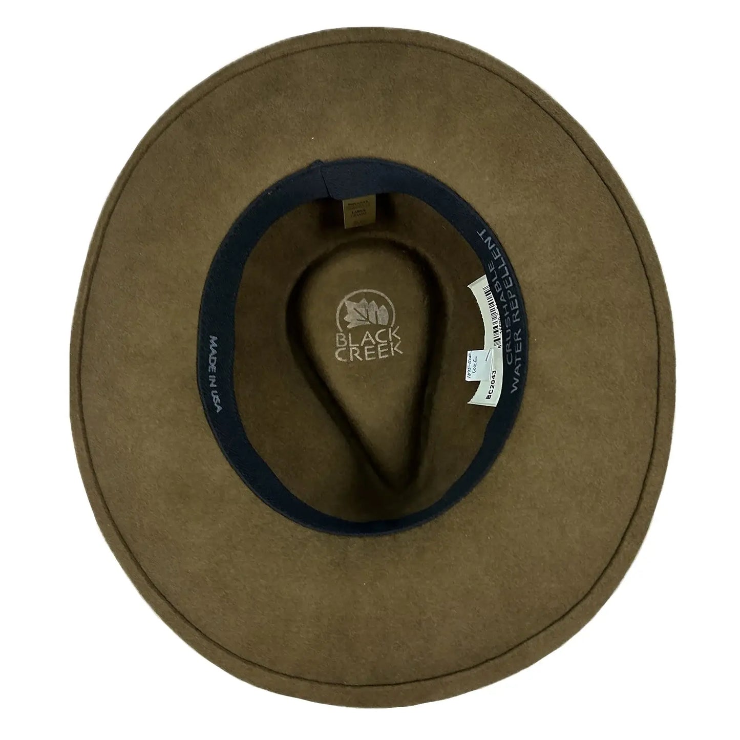 Crushable Brown Wool Felt Denver Sorrel Western Hat - Rockmount Ranch Wear - Flyclothing LLC