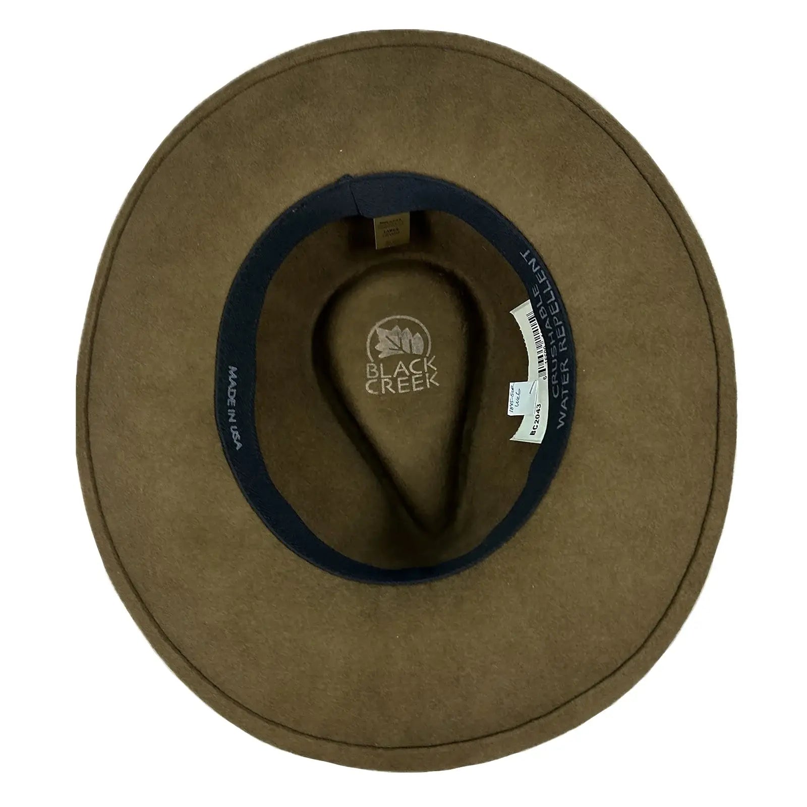 Crushable Brown Wool Felt Denver Sorrel Western Hat - Rockmount Ranch Wear - Flyclothing LLC