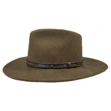 Crushable Brown Wool Felt Denver Sorrel Western Hat - Rockmount Ranch Wear - Flyclothing LLC