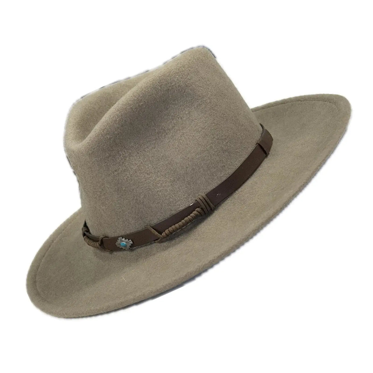 Rockmount Ranch Ware Crushable Putty Felt Denver Western Cowboy Hat ...