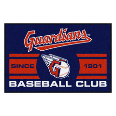 Cleveland Guardians Starter Mat Accent Rug - 19in. x 30in., Uniform Design - Cleveland Guardians