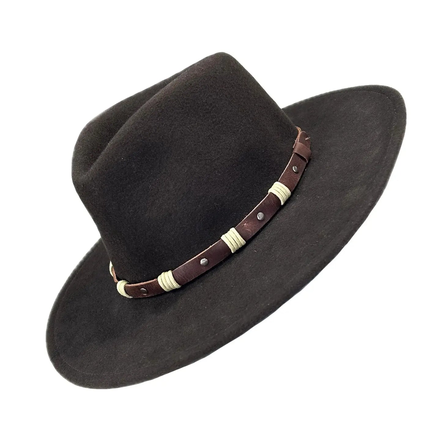 Crushable Brown Felt Denver Western Hat - Rockmount Ranch Wear - Flyclothing LLC