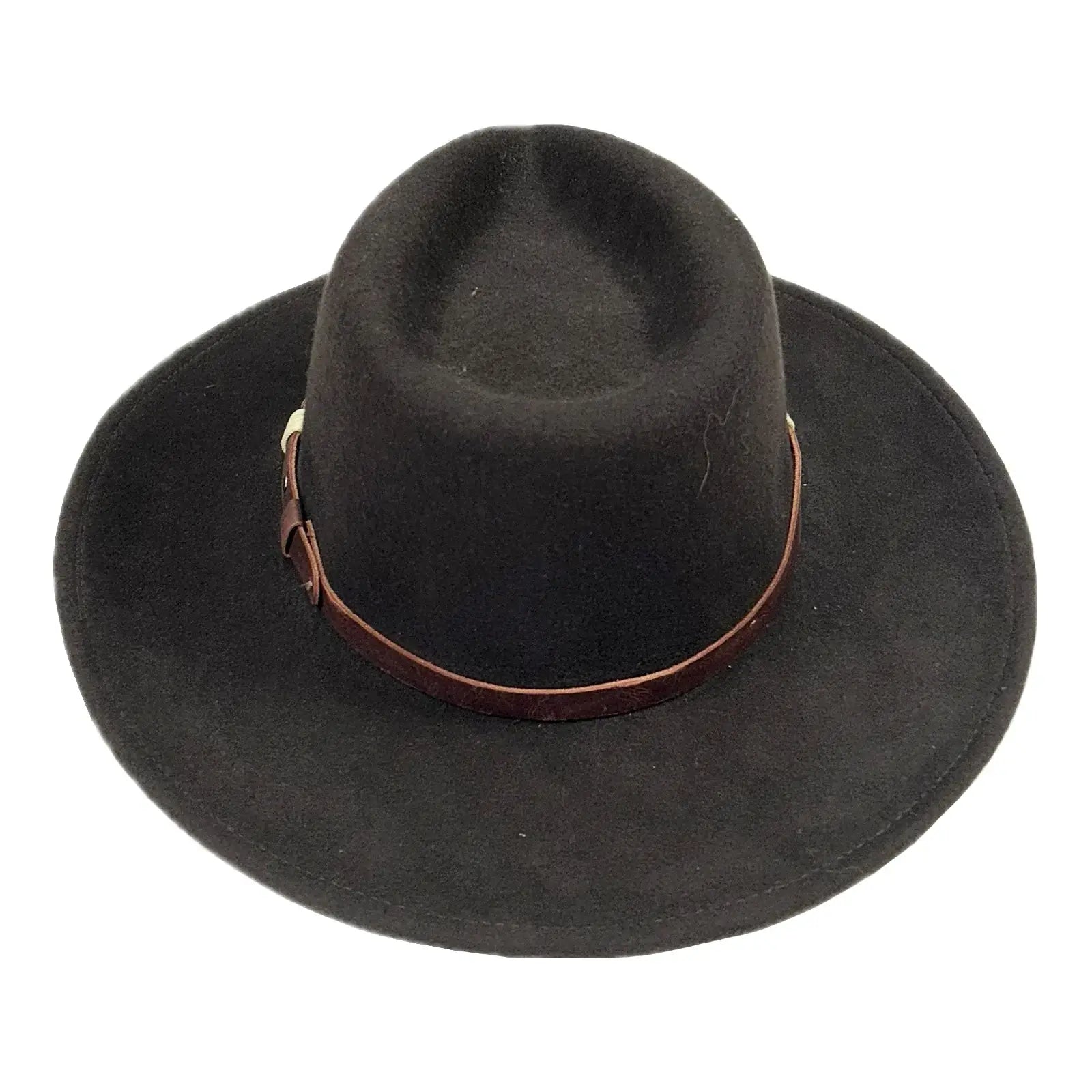 Crushable Brown Felt Denver Western Hat - Rockmount Ranch Wear - Flyclothing LLC