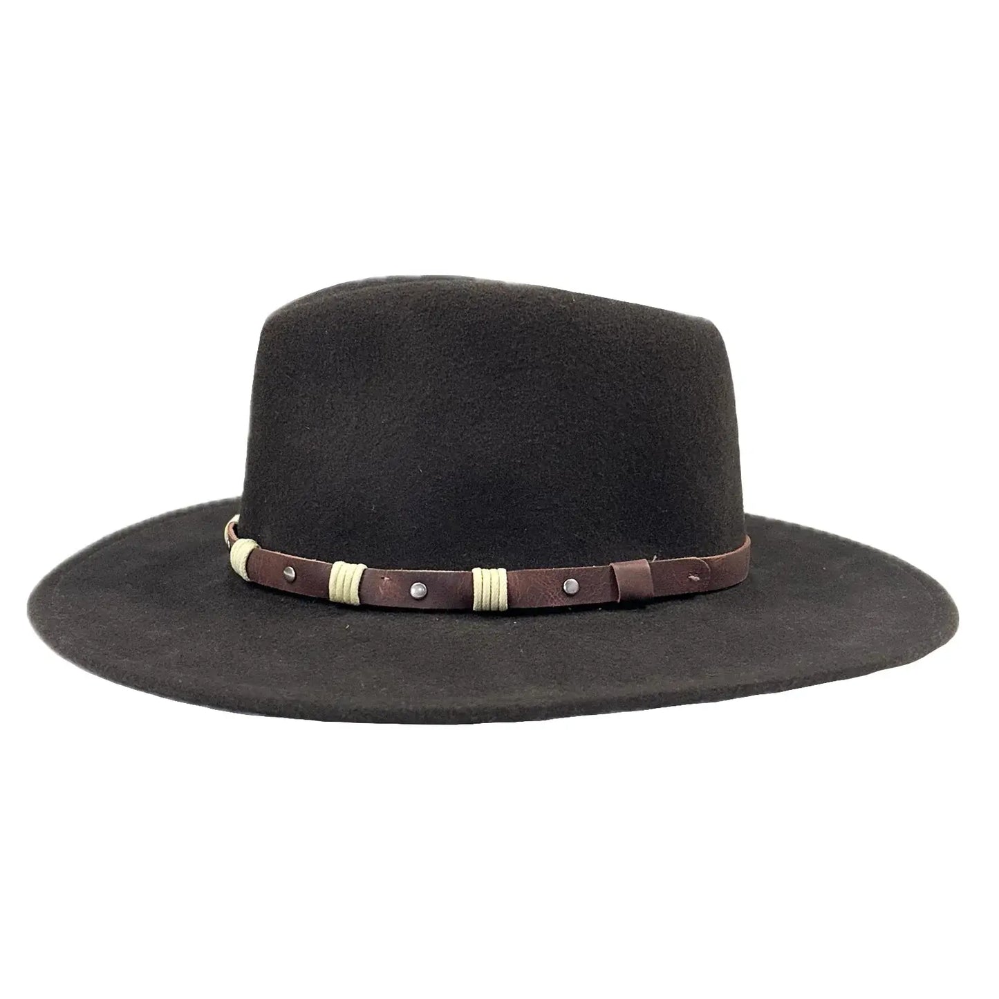 Crushable Brown Felt Denver Western Hat - Rockmount Ranch Wear - Flyclothing LLC