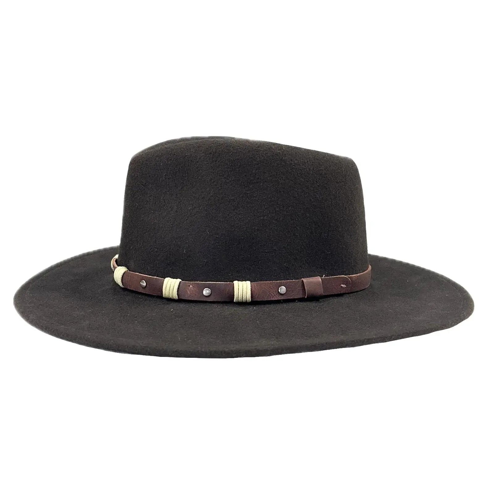 Crushable Brown Felt Denver Western Hat - Rockmount Ranch Wear - Flyclothing LLC