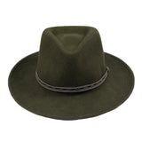 Crushable Olive "Denver" Wool Felt Western Hat - Rockmount Ranch Wear - Flyclothing LLC