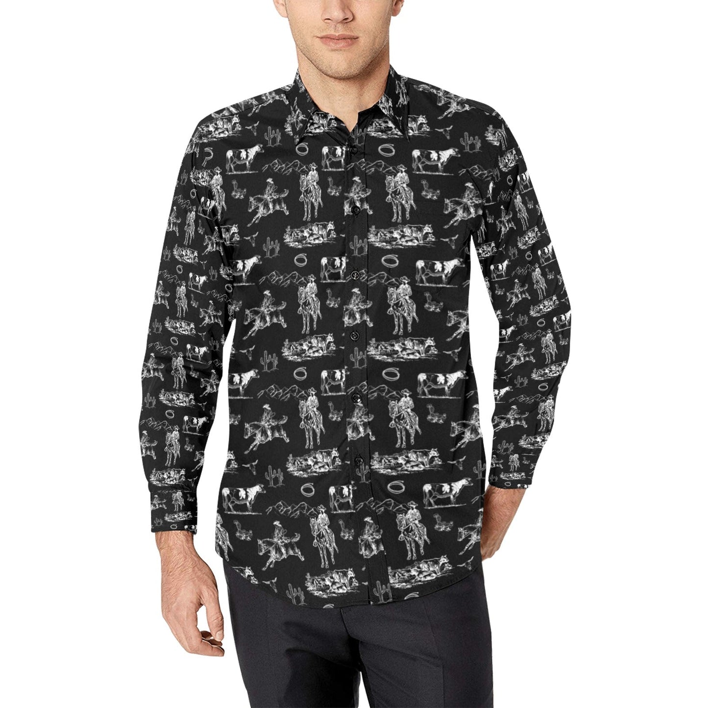 Baha Ranch Ranch Life Unisex Western Button Up Shirt