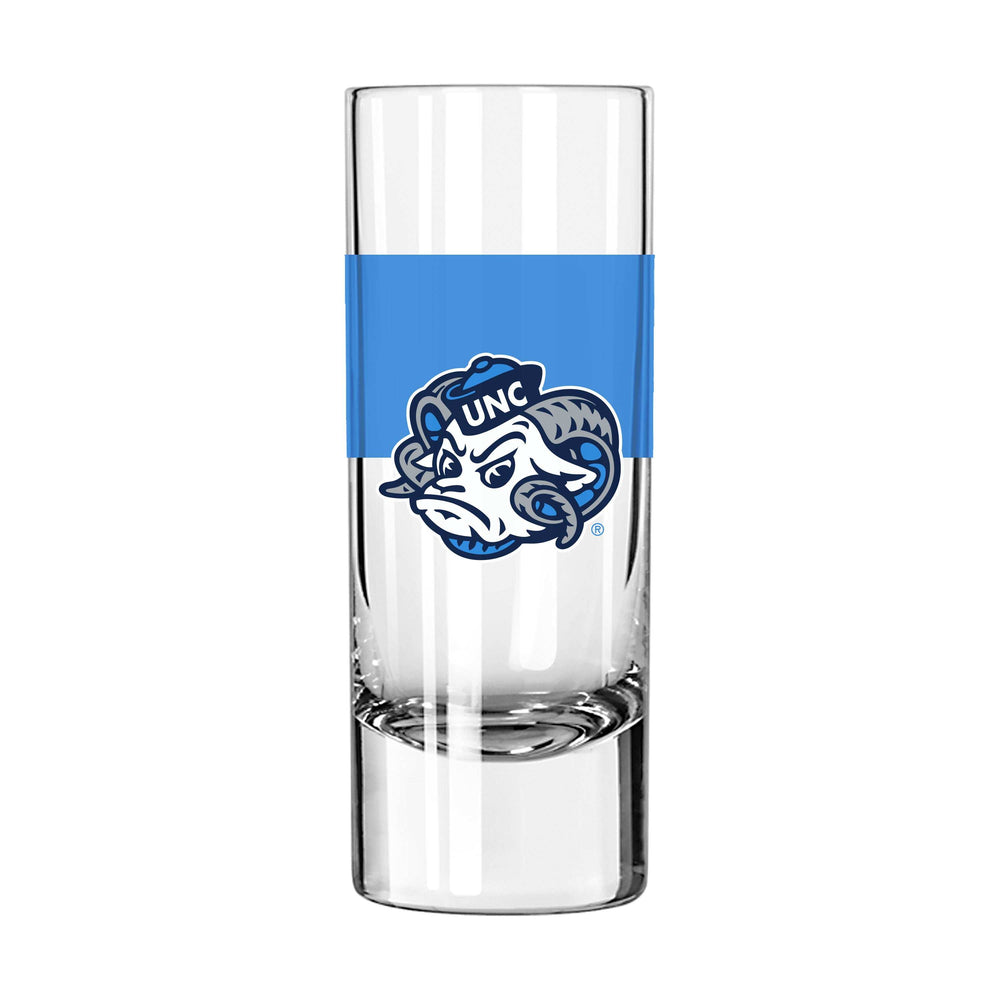 North Carolina 2.5oz Colorblock Shooter Glass - Logo Brands - Flyclothing LLC