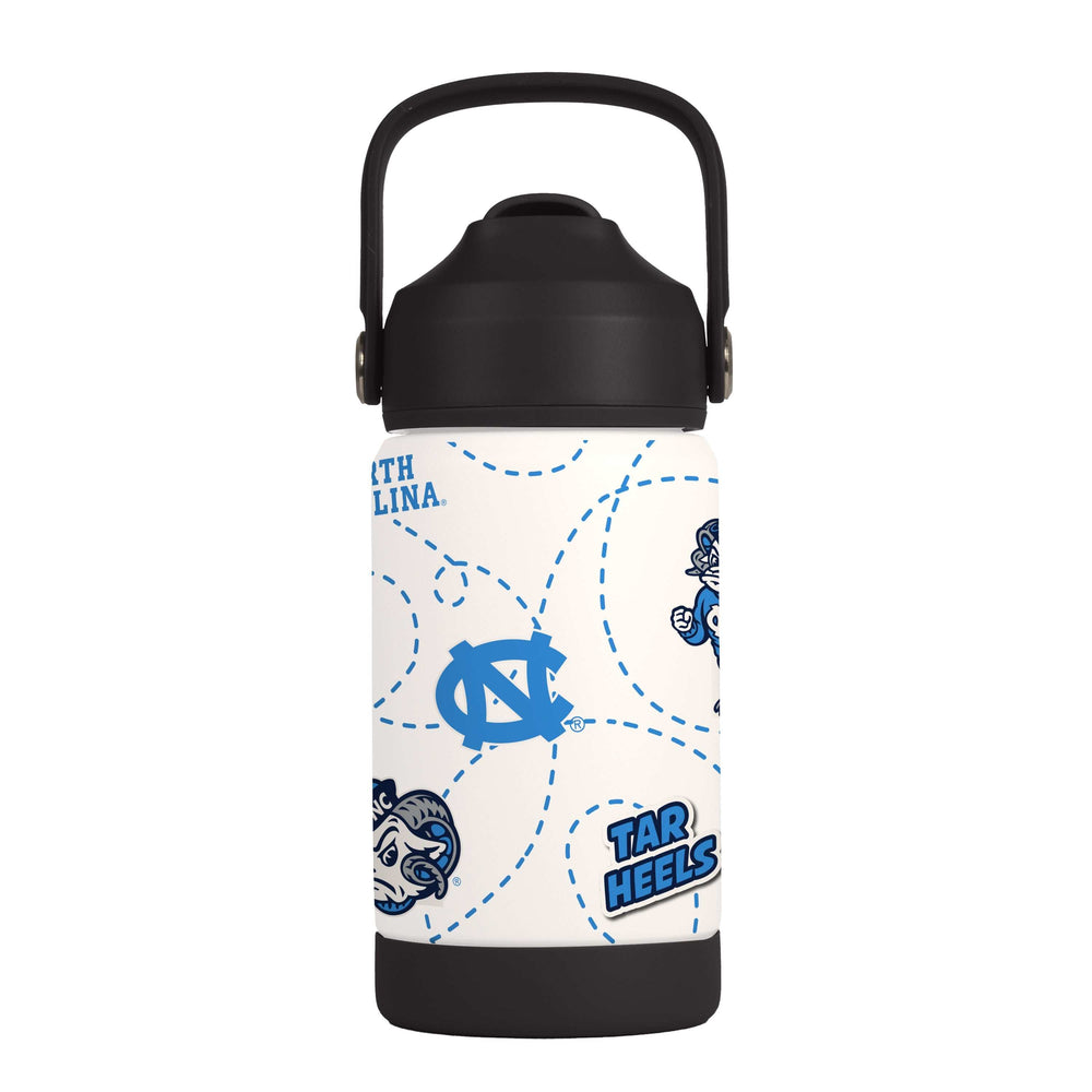 North Carolina 12oz Mascot SS Kids Bottle - Logo Brands - Flyclothing LLC