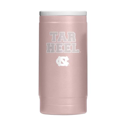 North Carolina Stencil Powder Coat Slim Can Coolie - Logo Brands - Flyclothing LLC