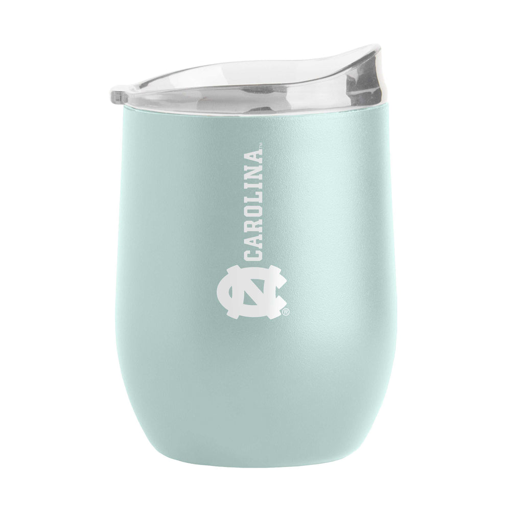 North Carolina 16oz Vertical Powder Coat Curved Beverage - Logo Brands - Flyclothing LLC