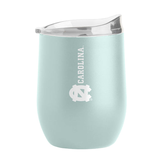 North Carolina 16oz Vertical Powder Coat Curved Beverage - Logo Brands - Flyclothing LLC