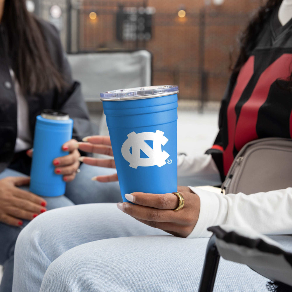 North Carolina 22oz Flipside Stainless Cup - Logo Brands - Flyclothing LLC