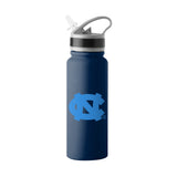 North Carolina Logo 25oz Stainless Single Wall Flip Top Bottle