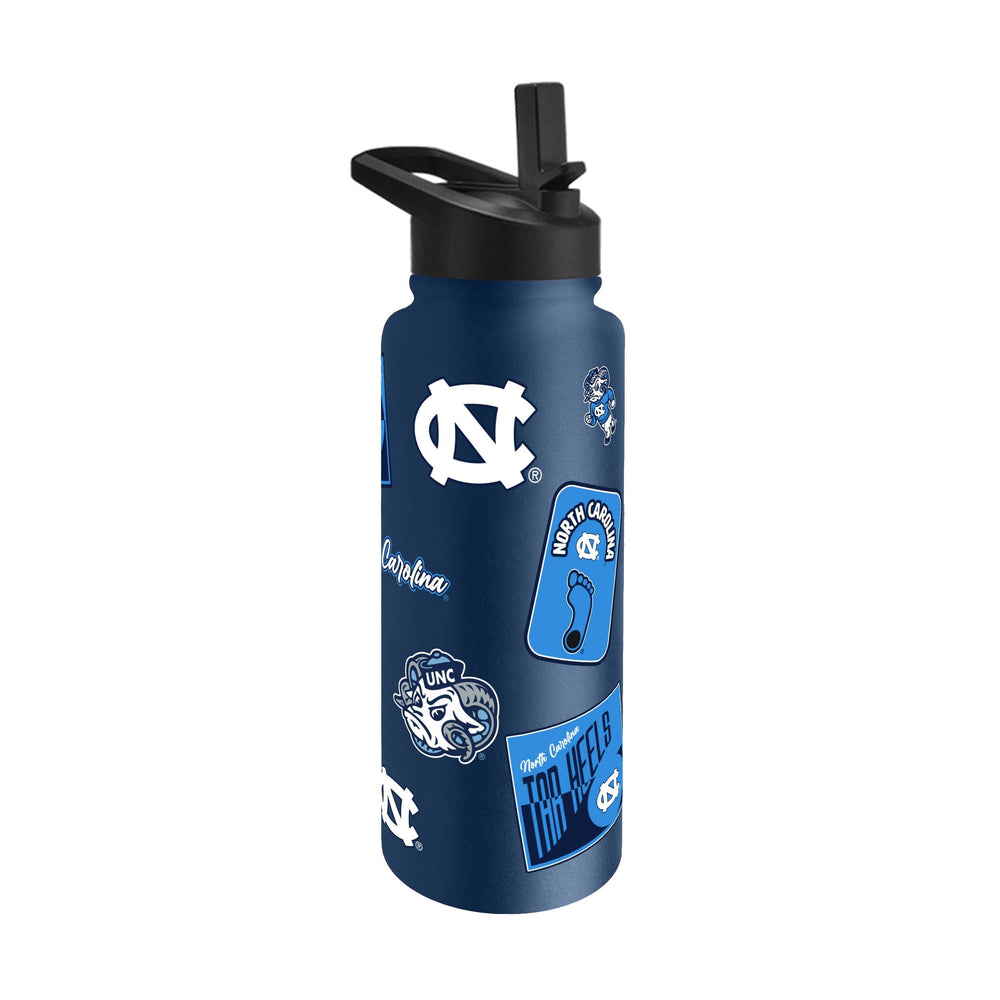 North Carolina 34oz Dreamweave Quencher Bottle - Logo Brands - Flyclothing LLC