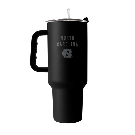North Carolina 40oz Black Tonal Powder Coat Tumbler - Logo Brands - Flyclothing LLC