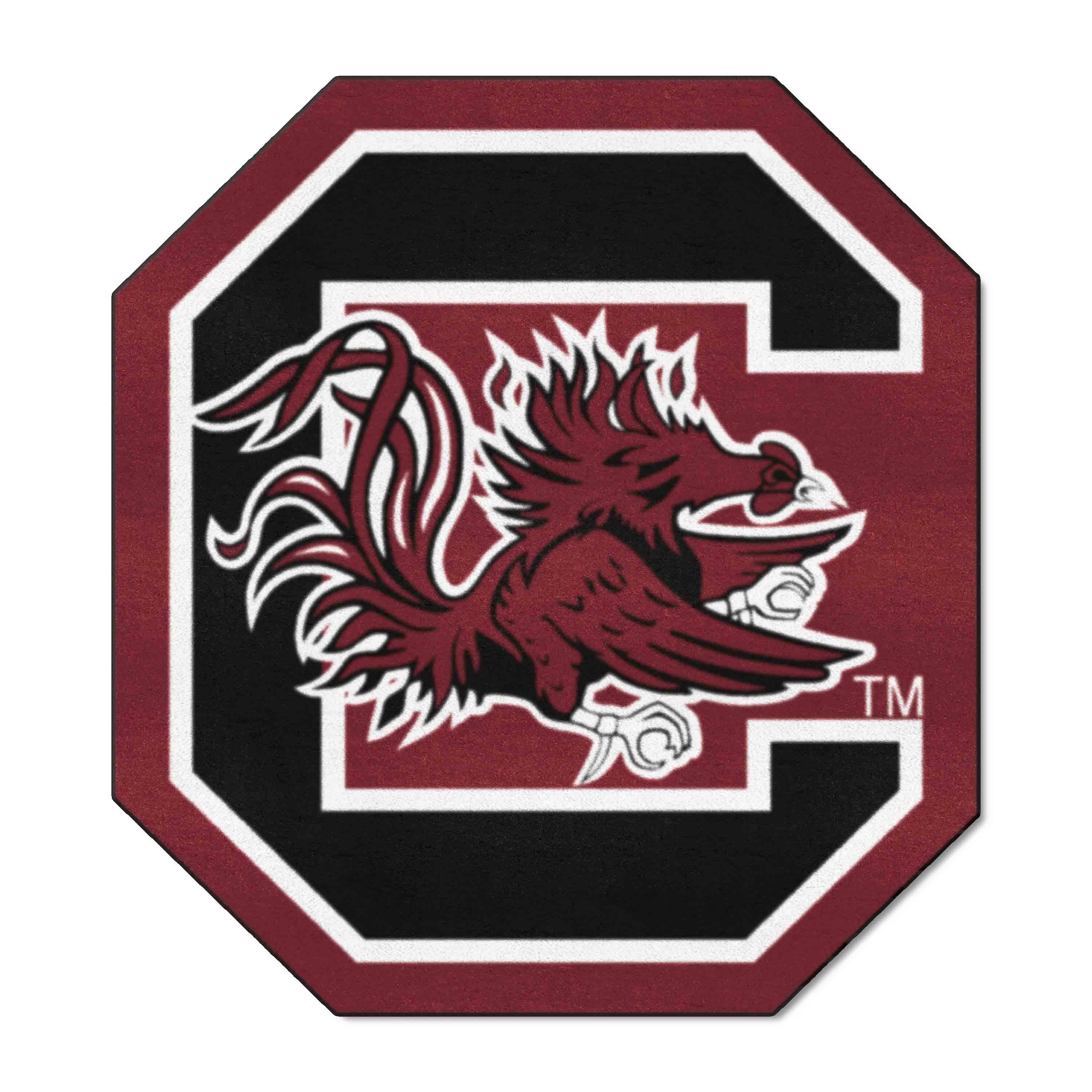 South Carolina Gamecocks Mascot Rug