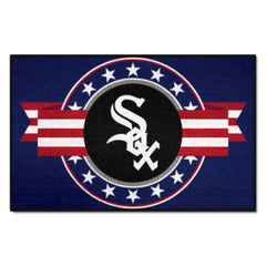 Chicago White Sox Starter Mat Accent Rug - 19in. x 30in. Patriotic Starter Mat - Chicago White Sox