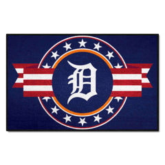Detroit Tigers Starter Mat Accent Rug - 19in. x 30in. Patriotic Starter Mat - Detroit Tigers