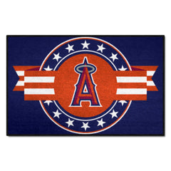 Los Angeles Angels Starter Mat Accent Rug - 19in. x 30in. Patriotic Starter Mat - Los Angeles Angels