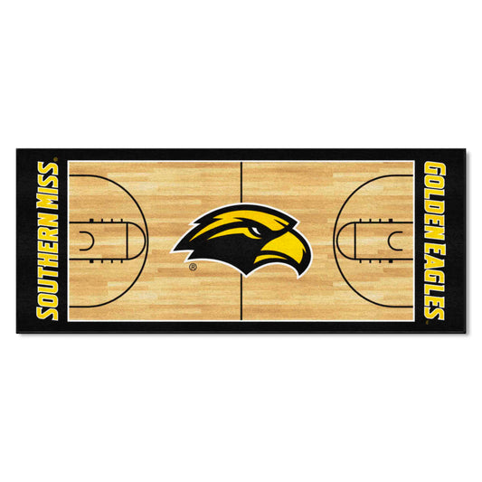 Southern Miss Golden Eagles Court Runner Rug - 30in. x 72in.