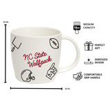 NC State 18oz Playmaker Mug - Logo Brands - Flyclothing LLC