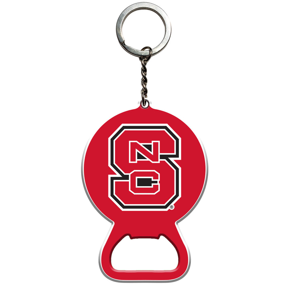 NC State University Keychain Bottle Opener