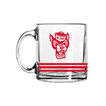 NC State 13oz Glass Mug - Logo Brands - Flyclothing LLC