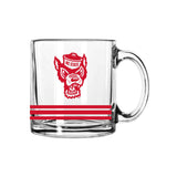 NC State 13oz Glass Mug - Logo Brands - Flyclothing LLC